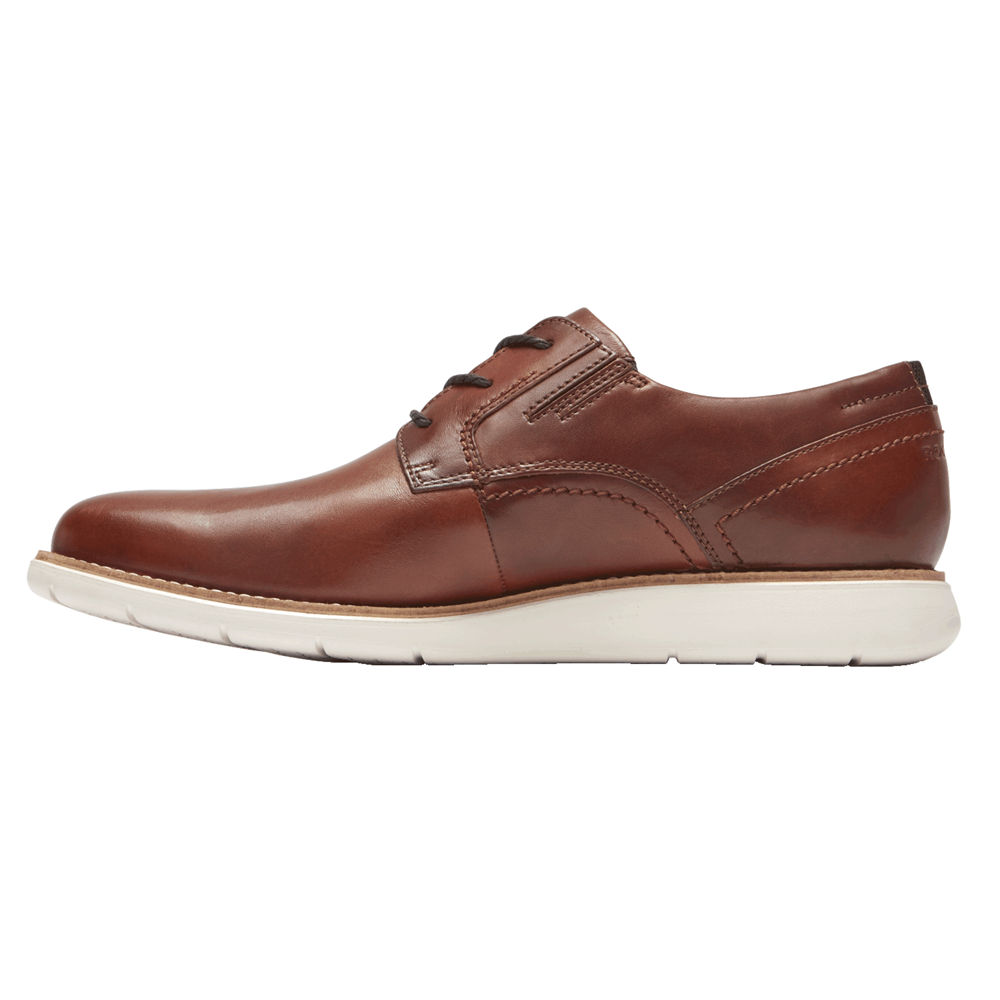 Rockport Pen Sko Herre Brune - Total Motion Sport Plain Toe - ZAOM97824